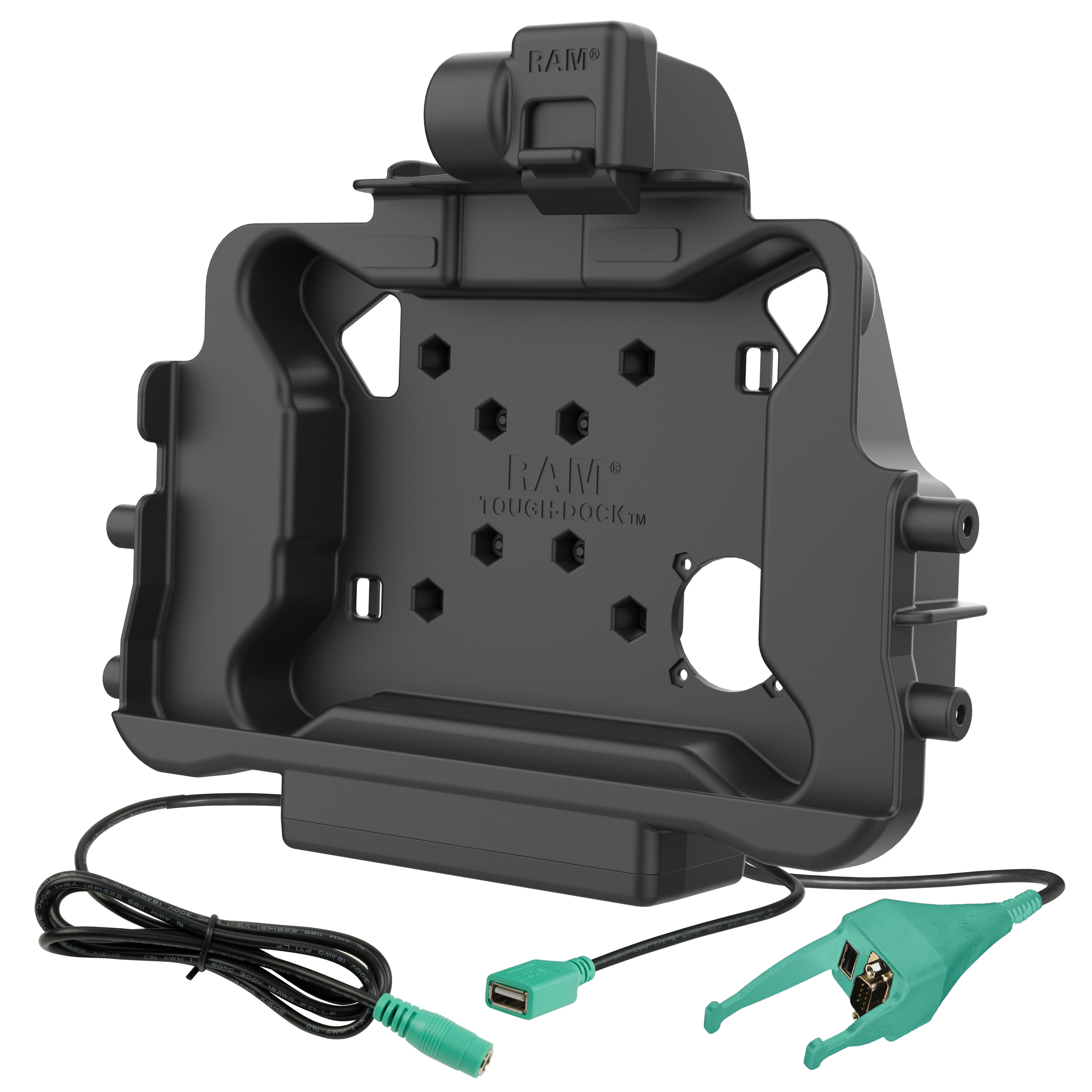 RAM Power + Data & DB9 Dock voor Honeywell ScanPal EDA10A - RAM Mounts RAM-HOL-HON11PD2-DB9U afbeelding 2