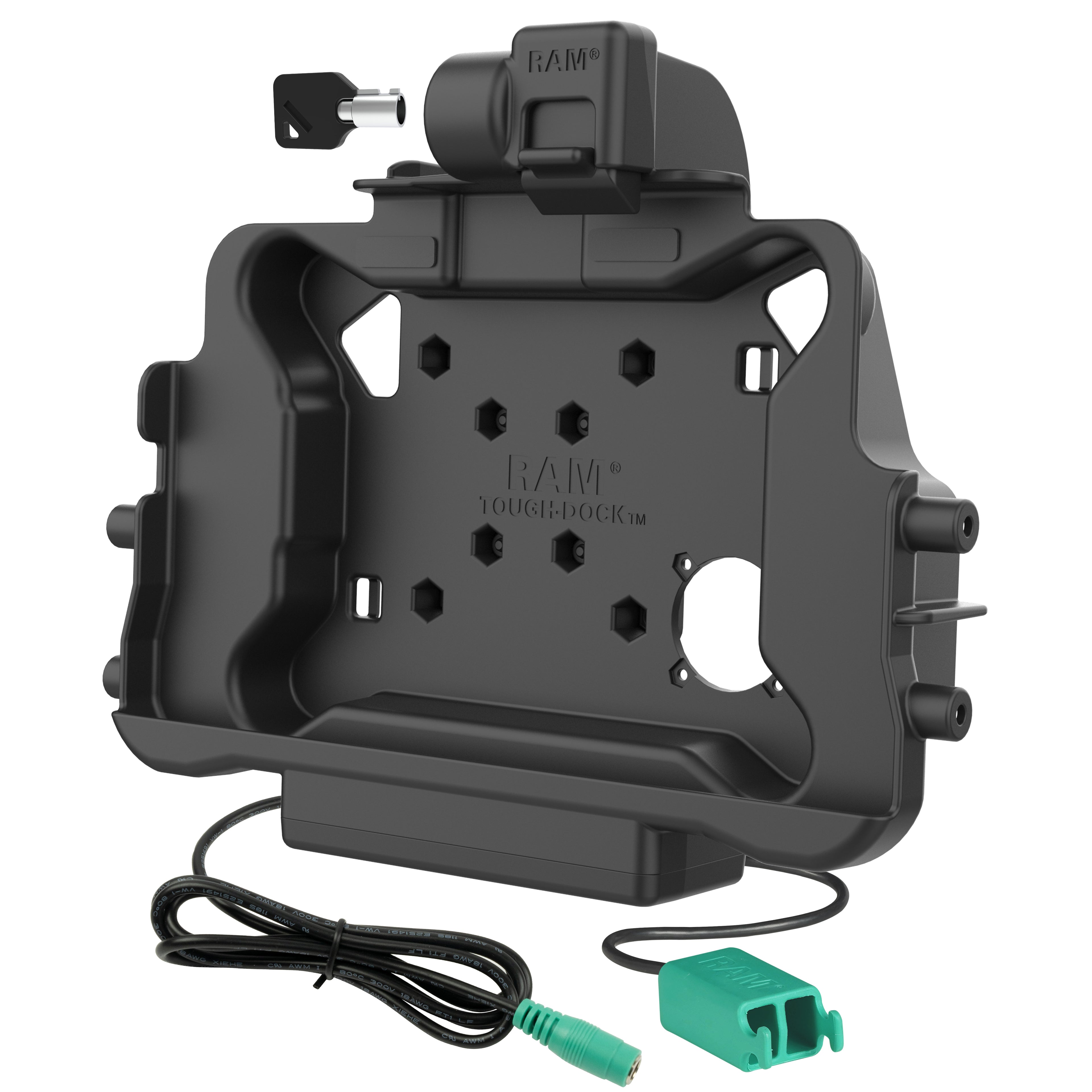 RAM Vergrendelende Power + Dubbele USB Dock voor Honeywell ScanPal EDA10A - RAM Mounts RAM-HOL-HON11PD2KLU afbeelding 2