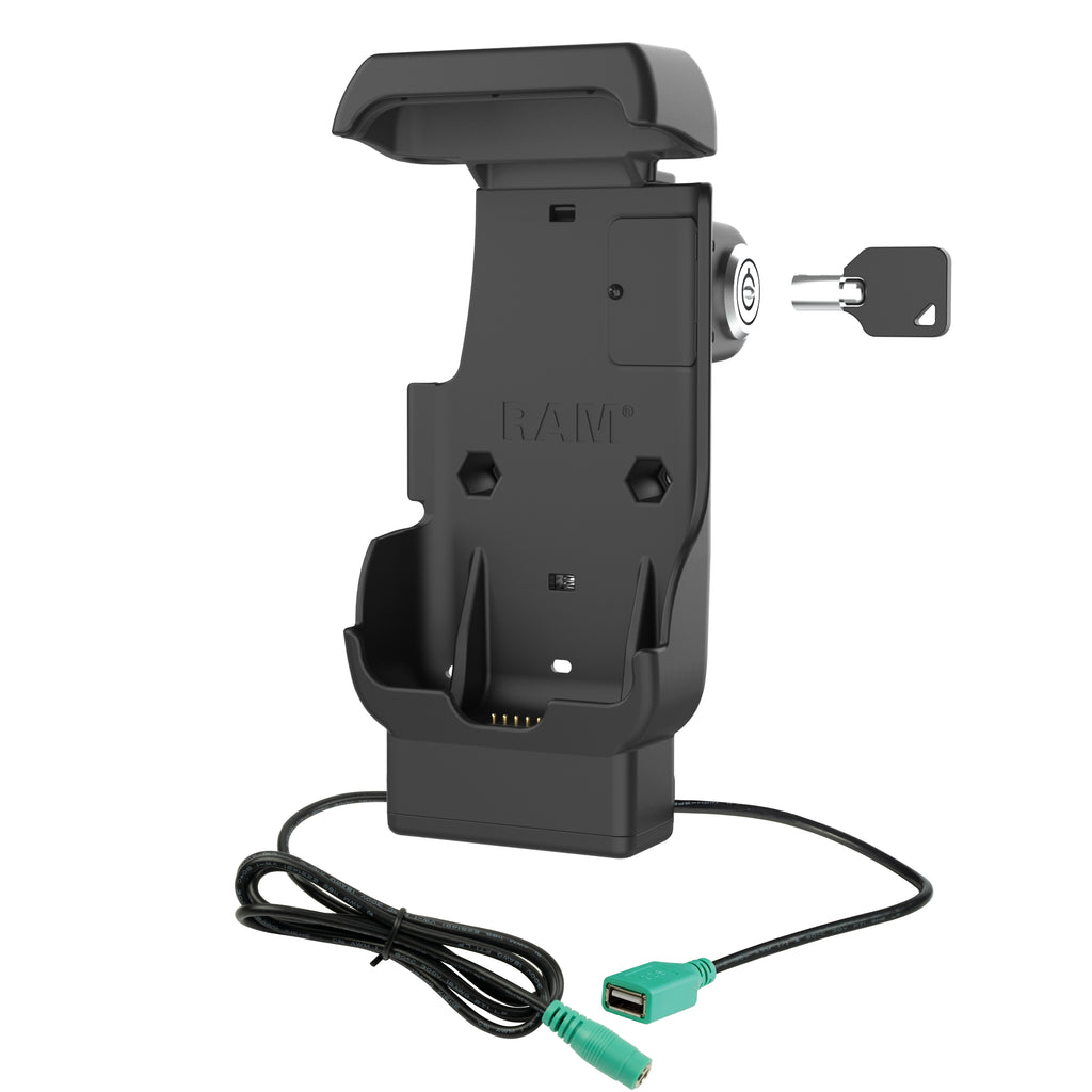 RAM Vergrendelbaar Voeding Dock + USB-A voor Honeywell CT40/45/47 - RAM Mounts RAM-HOL-HON12PDLU afbeelding 2