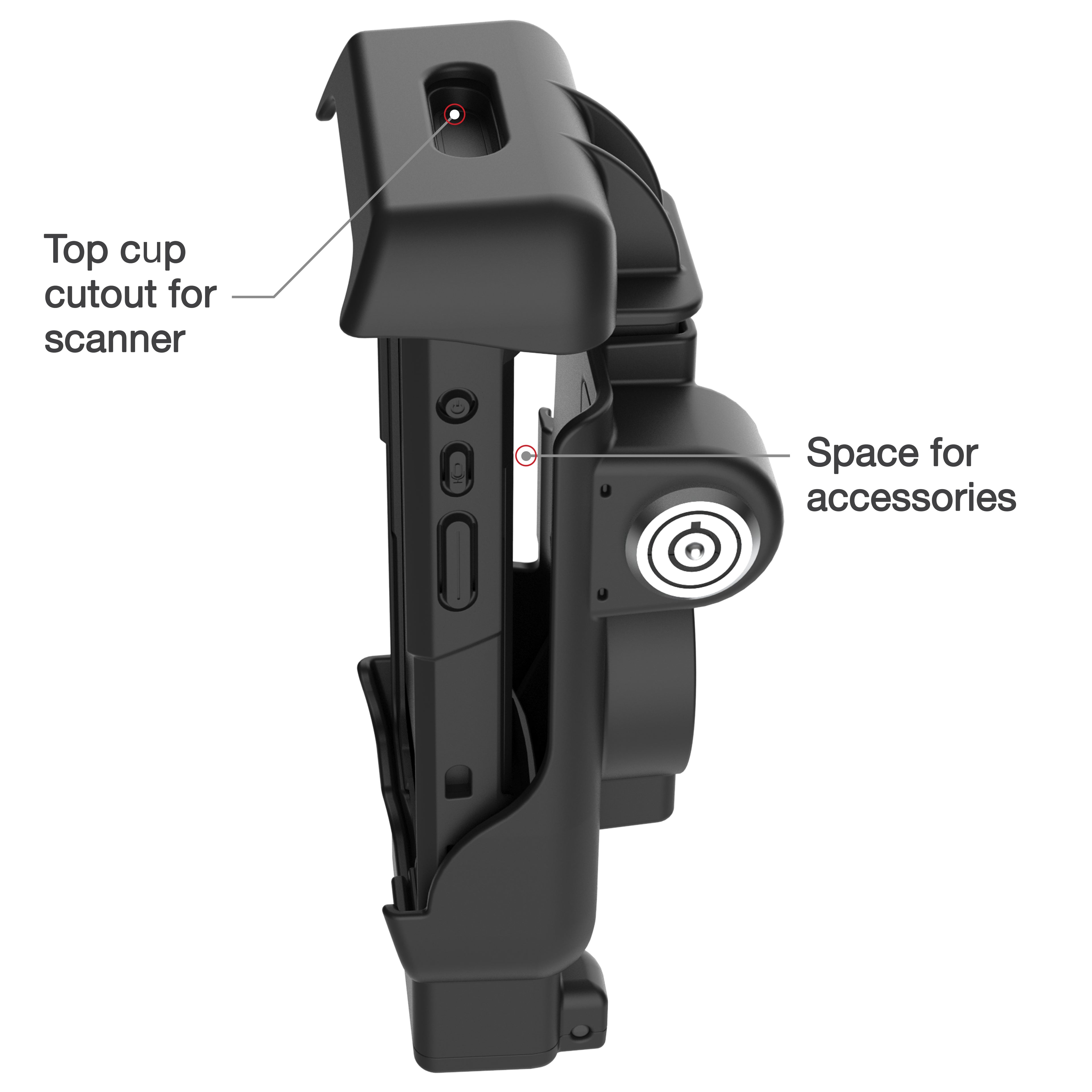 RAM Vergrendelend Gevoed Dock voor Honeywell CT40/45/47 - Verwarmde Pennen - RAM Mounts RAM-HOL-HON12PHLU afbeelding 6