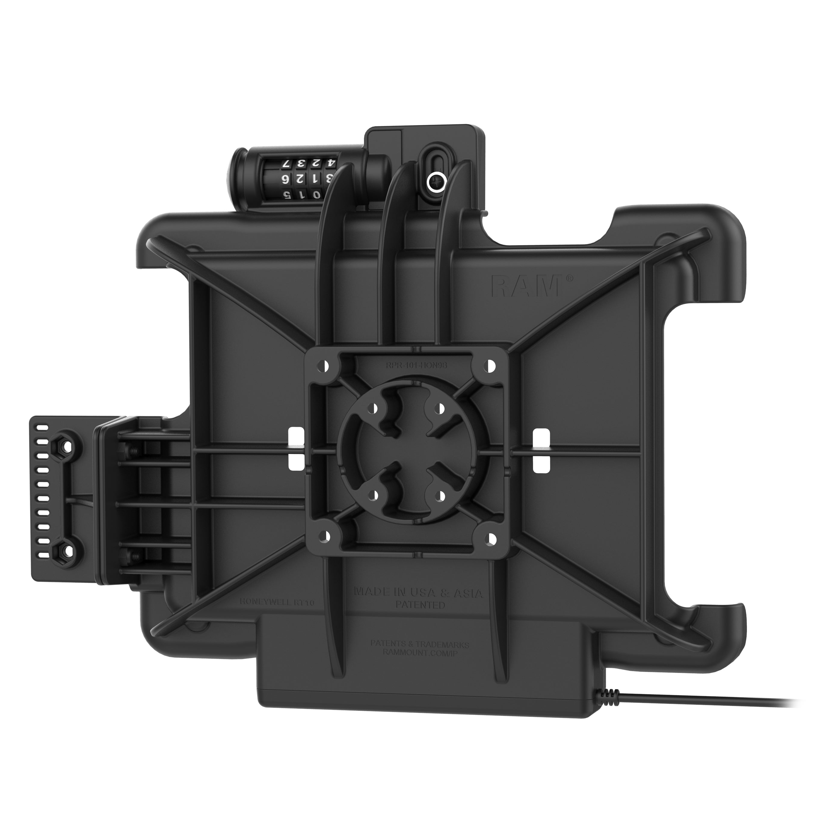 RAM Combi Vergrendeld Power Dock voor Honeywell RT10 Tablet - RAM Mounts RAM-HOL-HON9PCLU afbeelding 3