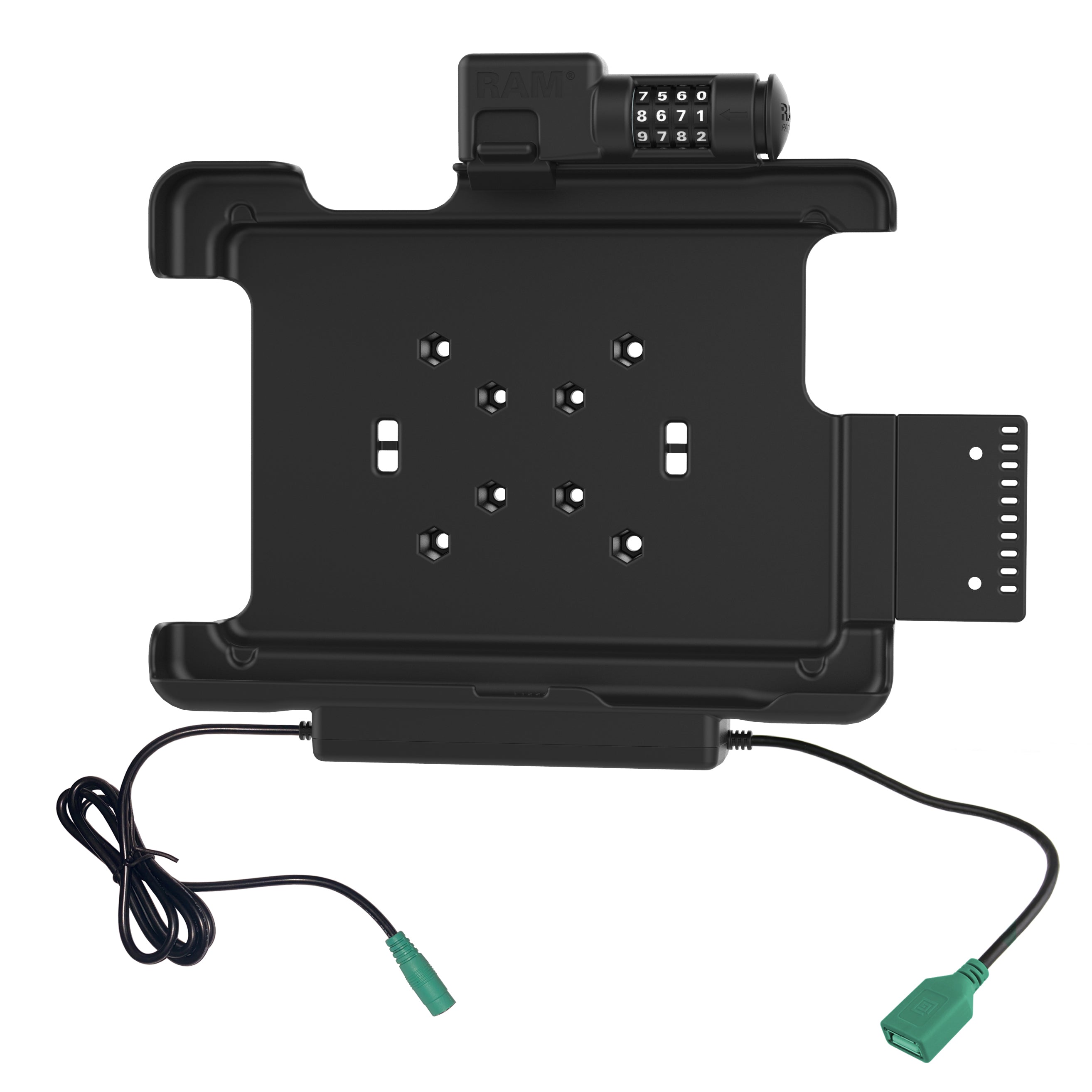 RAM Combi Vergrendeld Power + Data Dock voor Honeywell RT10 Tablet - RAM Mounts RAM-HOL-HON9PDCLU afbeelding 2