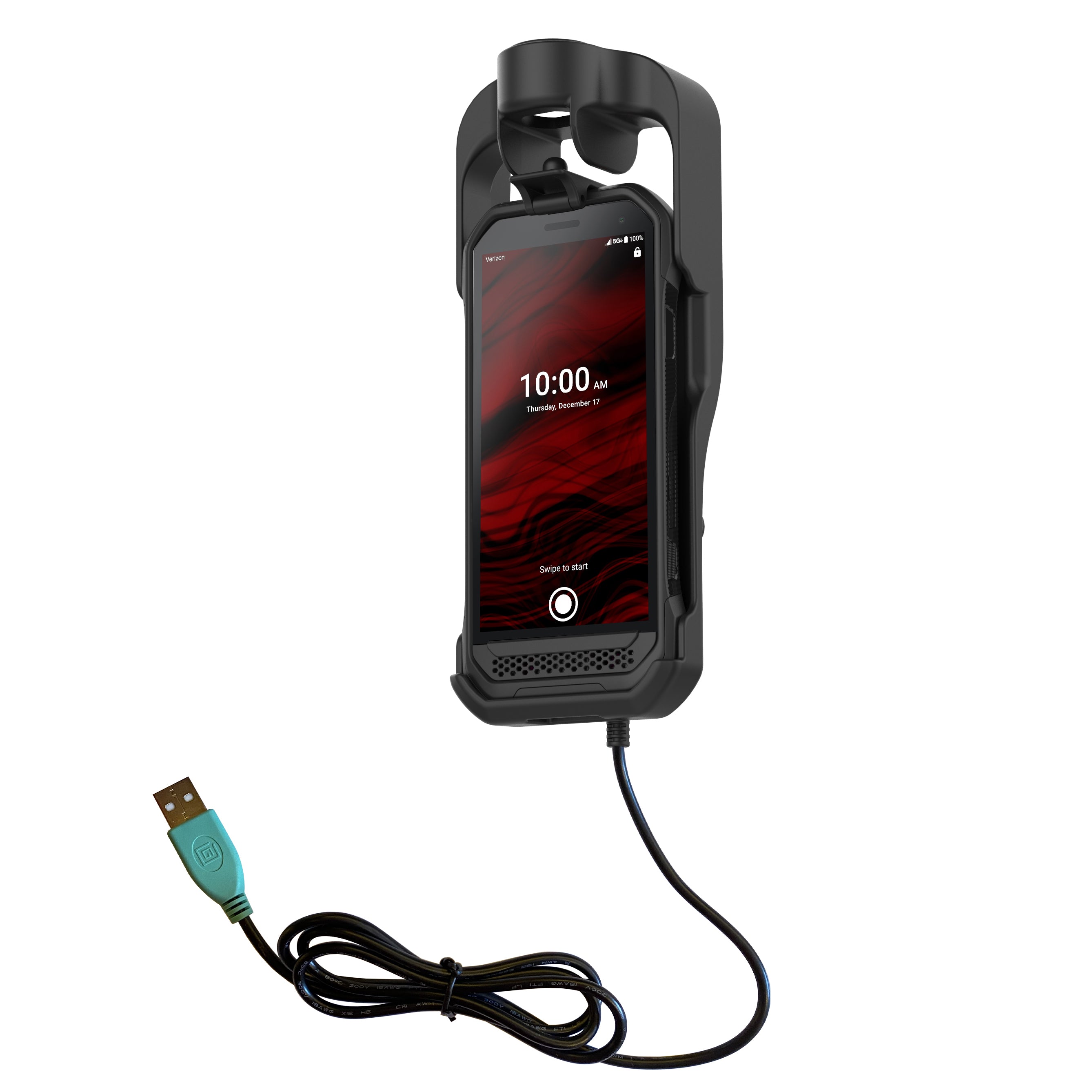 RAM ez rollrtrade oplaadbaar dock voor kyocera duraforce ultra 5g E7110 - RAM Mounts RAM-HOL-KYO1PU