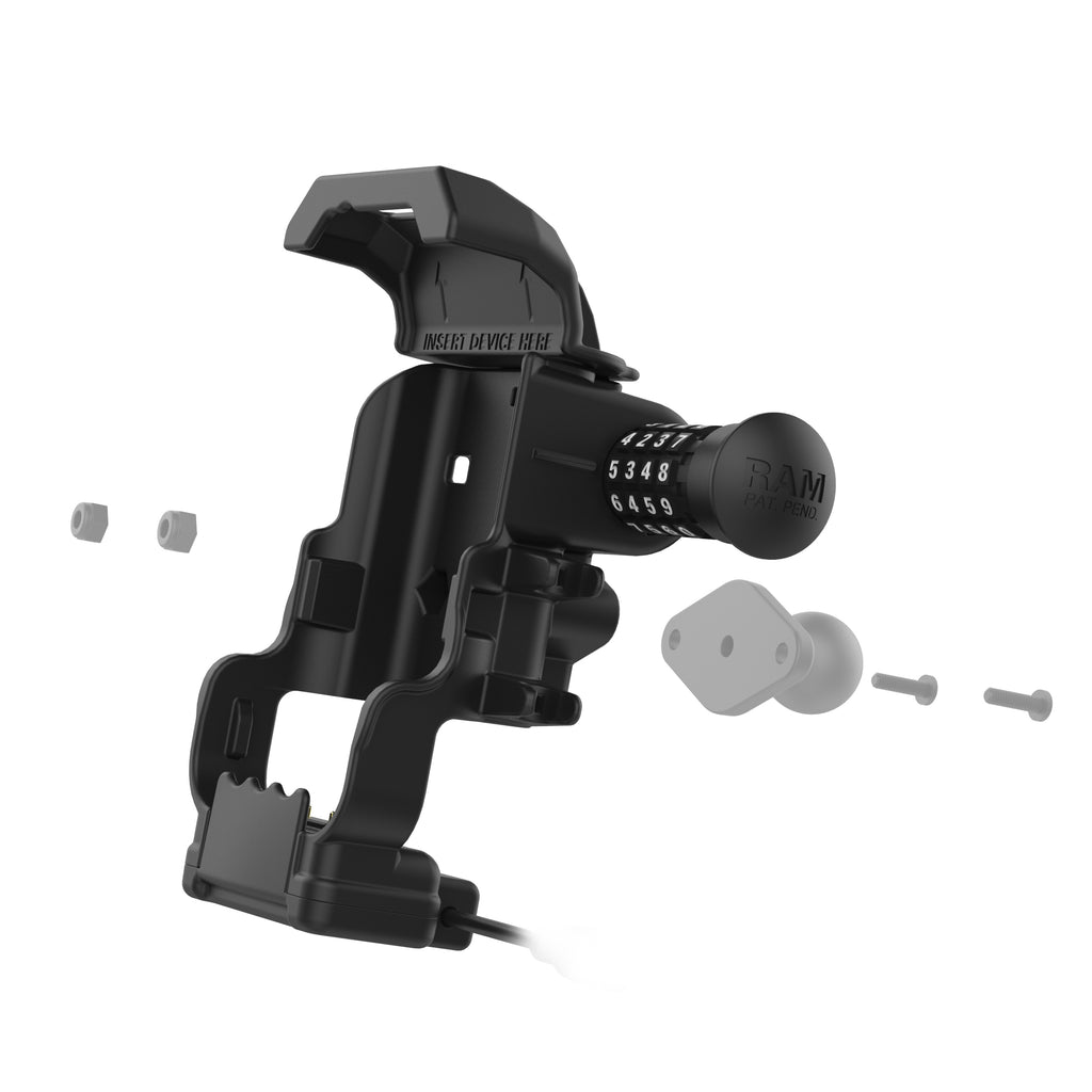 RAM aangedreven combinatie-vergrendelingsdock voor Panasonic Toughbook FZ-N1 & FZ-F1 - RAM Mounts RAM-HOL-PAN11PCLU afbeelding 6