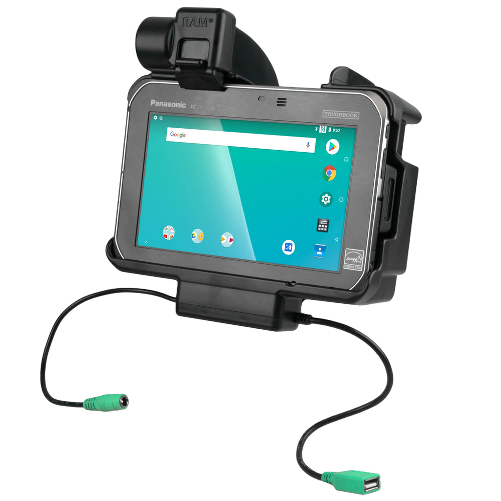 RAM power data dock voor panasonic fz S1 fz L1 - RAM Mounts RAM-HOL-PAN15PDU