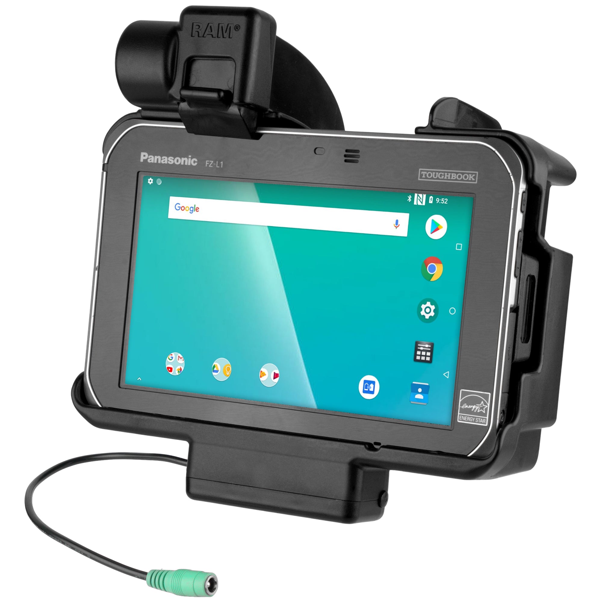 RAM-aangedreven dock voor Panasonic FZ-S1 & FZ-L1 - RAM Mounts RAM-HOL-PAN15PU afbeelding 1