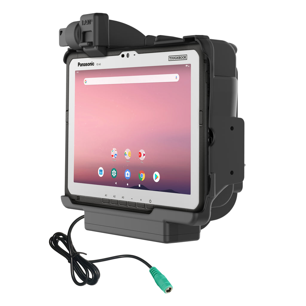 RAM vergrendelde powered dock voor panasonic fz A3 - RAM Mounts RAM-HOL-PAN16PLU