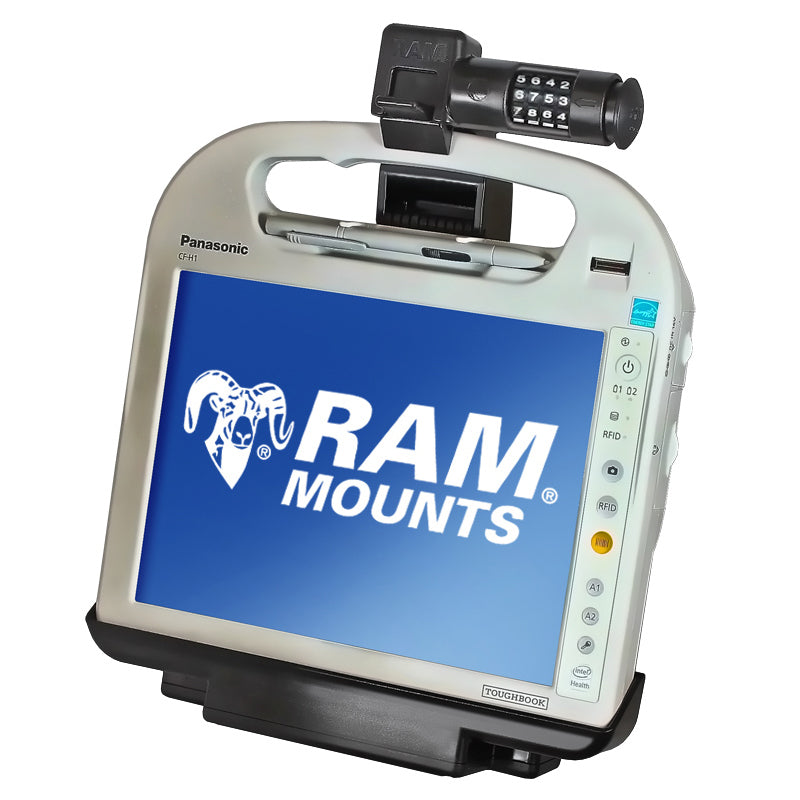 RAM tough docktrade voor panasonic toughbook cf H1CF H2 veld en gezondheidszorg - RAM Mounts RAM-HOL-PAN5PU