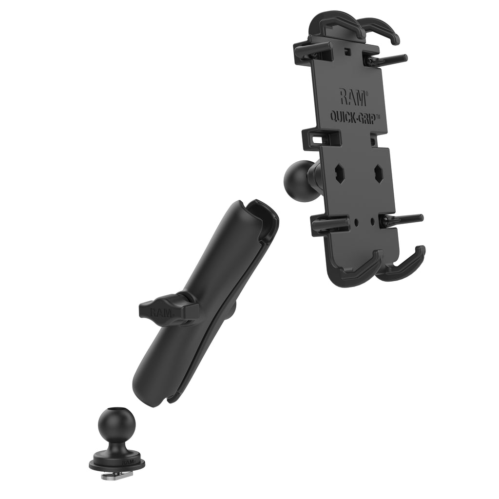 RAM Quick-Grip™ XL Telefoonhouder met Track Kogel™ Base - Lange Arm - RAM Mounts RAM-HOL-PD4-C-354-TRA1U afbeelding 4