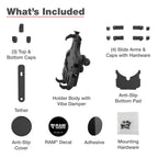 RAM Quick-Grip™ Pro Telefoonhouder met Kogel en Trillingsdempers - RAM Mounts RAM-HOL-PD5BVU afbeelding 6