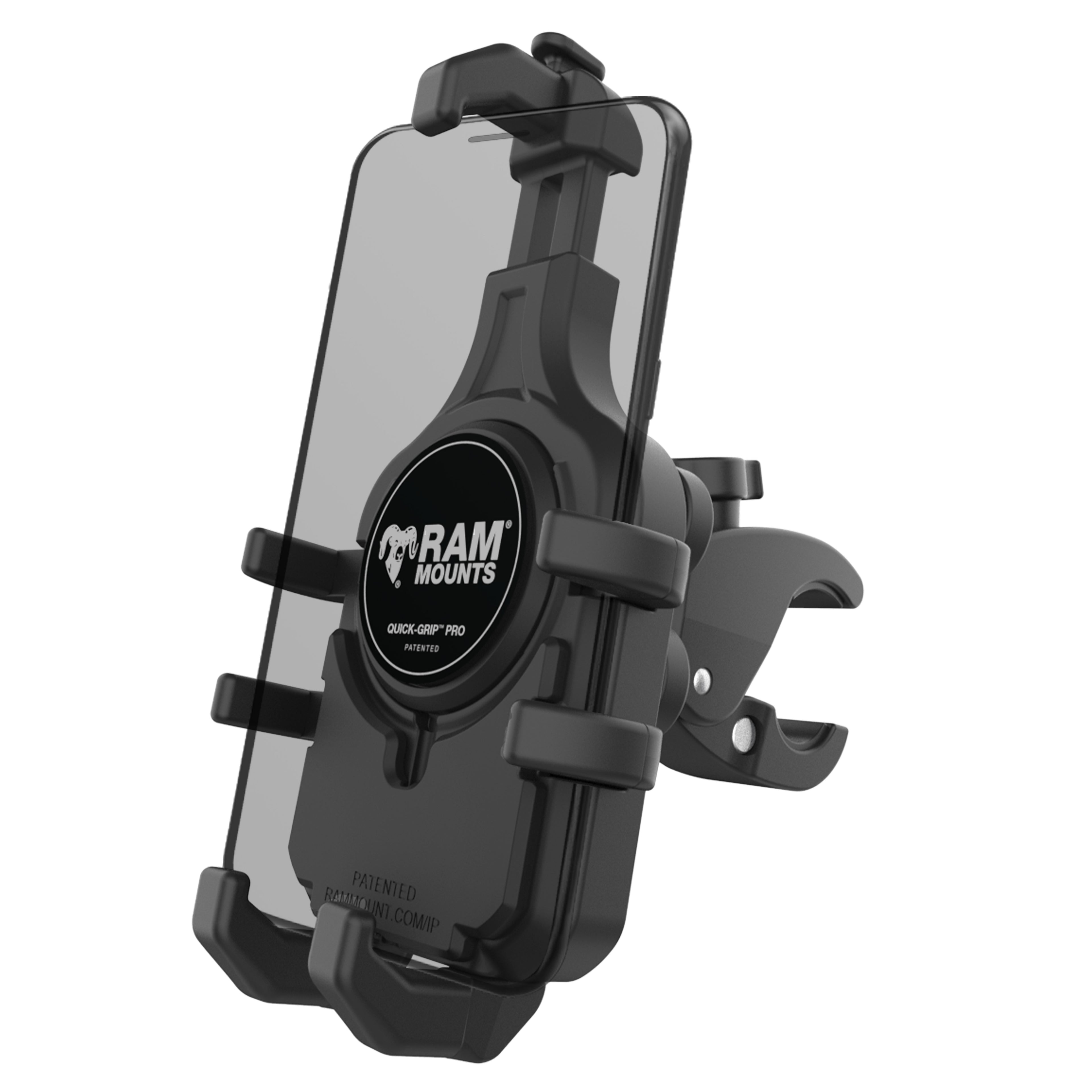 RAM Quick-Grip™ Pro Telefoonhouder met Trillingdemping + Tough-Claw™ - RAM Mounts RAM-HOL-PD5V-400-1U afbeelding 1