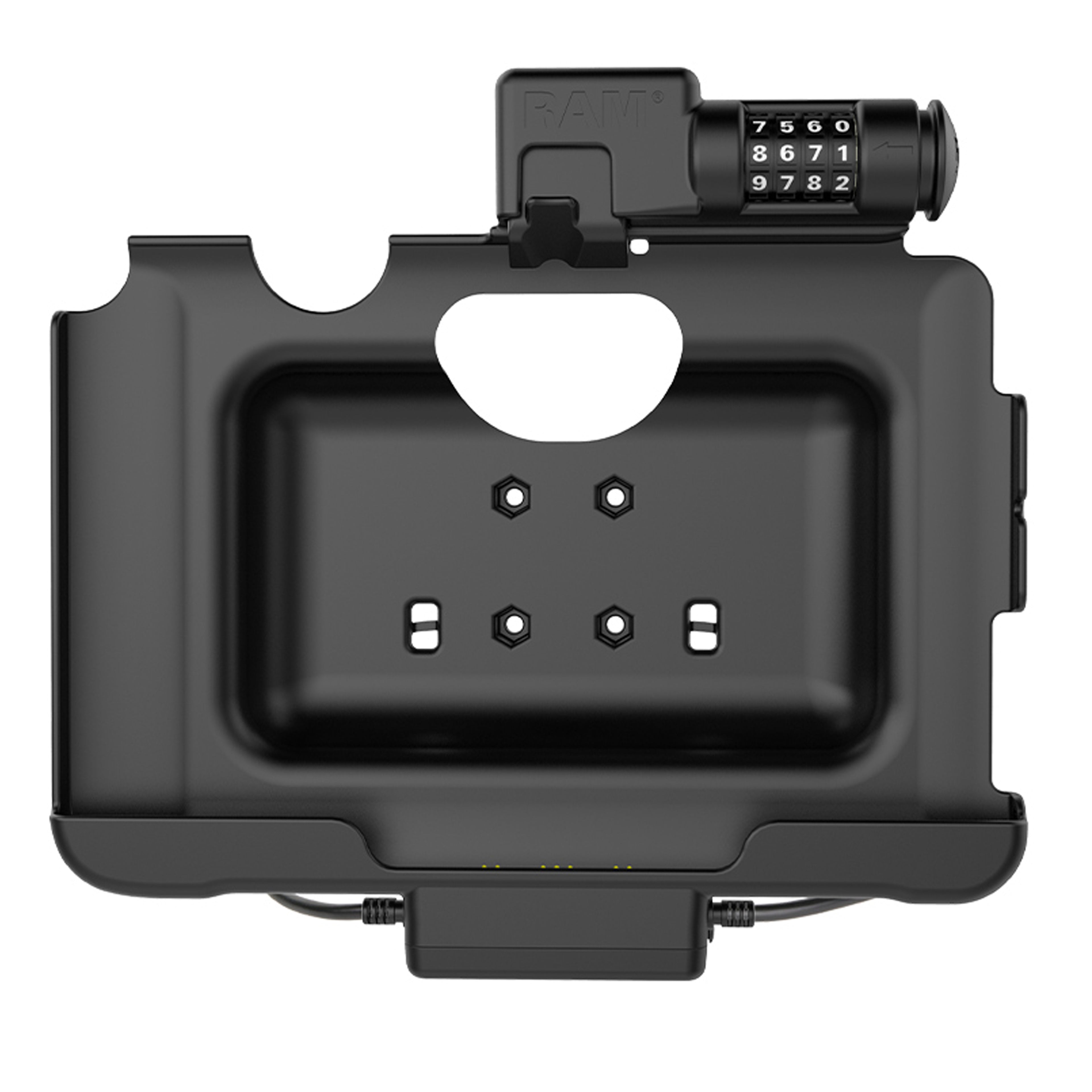 RAM Combo-Vergrendelende Power + Data Dock voor Tab Active5 Pro & 4 Pro - RAM Mounts RAM-HOL-SAM57CPCL-1AU afbeelding 3