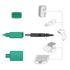 RAM Combo-Vergrendelende Power + Data Dock voor Tab Active5 Pro & 4 Pro - RAM Mounts RAM-HOL-SAM57CPCL-1AU afbeelding 7