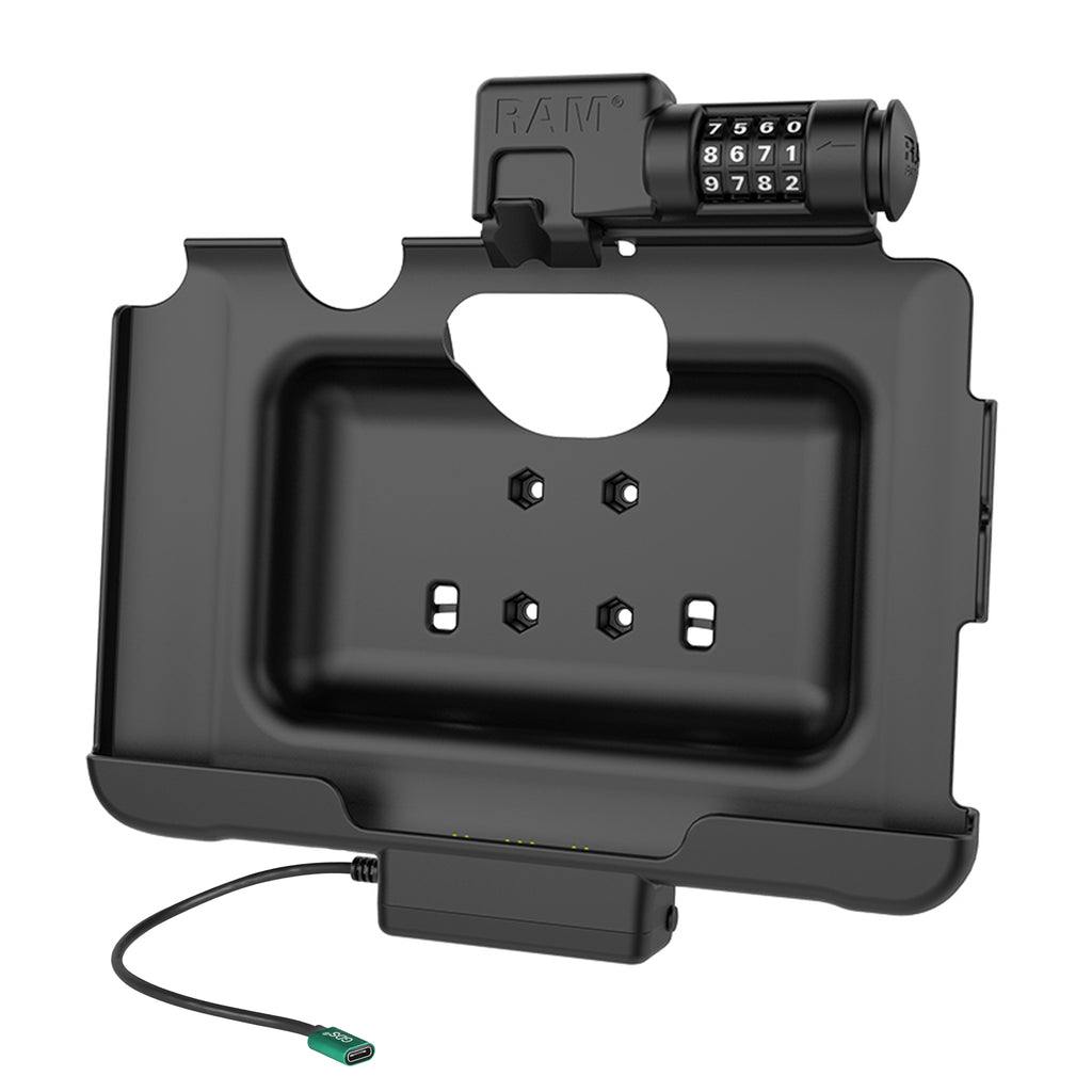 RAM Combo-Vergrendelings USB-C-Dock voor Tab Active5 Pro & 4 Pro - RAM Mounts RAM-HOL-SAM57CPCLU afbeelding 2
