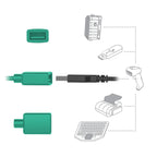 RAM Snelheidsslot voor stroom en gegevensoverdracht voor Tab Active5 Pro & 4 Pro - RAM Mounts RAM-HOL-SAM57CPKL-1AU afbeelding 7