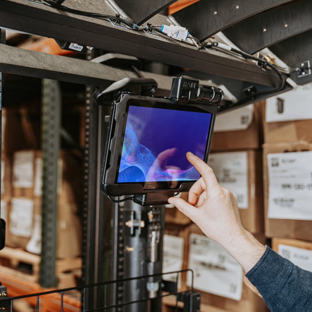 RAM Snelheidsslot voor stroom en gegevensoverdracht voor Tab Active5 Pro & 4 Pro - RAM Mounts RAM-HOL-SAM57CPKL-1AU afbeelding 9