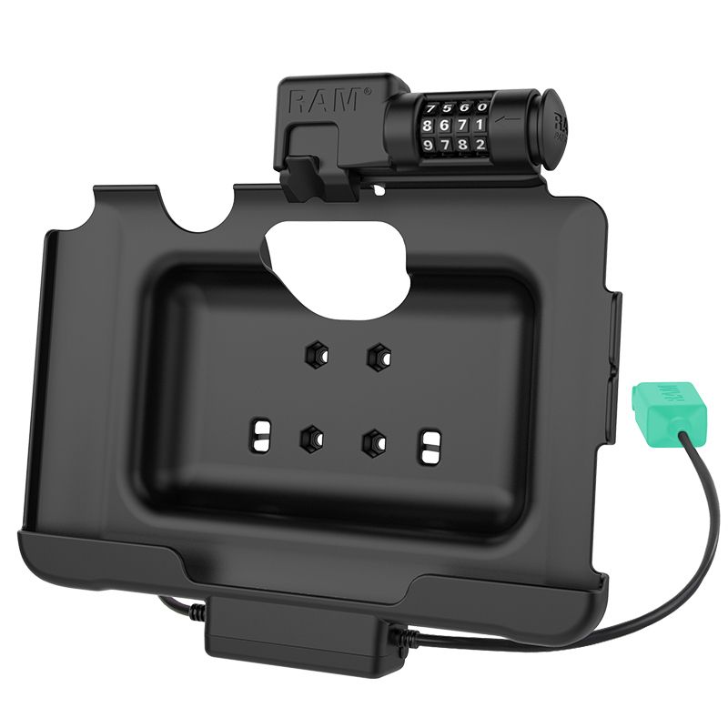 RAM Combo-Lock Power + Dual USB Gegevensdok voor Tab Active5 Pro & 4 Pro - RAM Mounts RAM-HOL-SAM57PD2CLU afbeelding 2