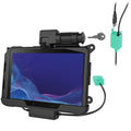 RAM sleutelvergrendelende voeding dubbele USB gegevensdock voor tab ACTIVE5 pro 4 pro - RAM Mounts RAM-HOL-SAM57PD2KLU