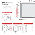 RAM Vergrendelend USB-C Gevoed Dock voor Tab Active5 & 3 met NFC Extender - RAM Mounts RAM-HOL-SAM58CPKL-NFCU afbeelding 6