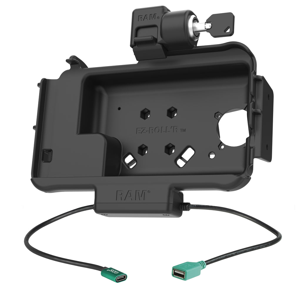 RAM Afsluitbaar Modulair Power + Enkel USB Dock voor Samsung Tab Active5 & 3 - RAM Mounts RAM-HOL-SAM58CPKLN-1AU afbeelding 2