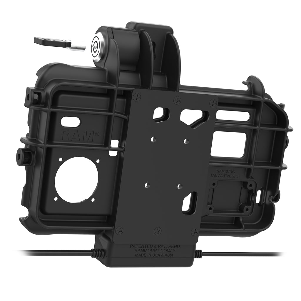 RAM Thin-Dock™ Power + USB-A & RJ45 Data voor Tab Active5 & 3 - RAM Mounts RAM-HOL-SAM58CPKLT-RJ45AU afbeelding 3