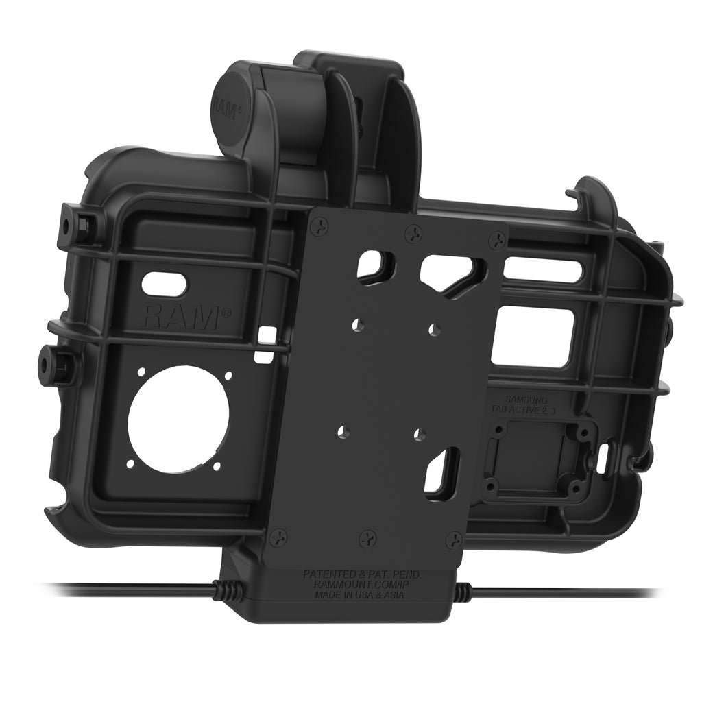 RAM Thin-Dock™ Power + Single USB Dock voor Tab Active5 & 3 - RAM Mounts RAM-HOL-SAM58CPT-1AU afbeelding 3