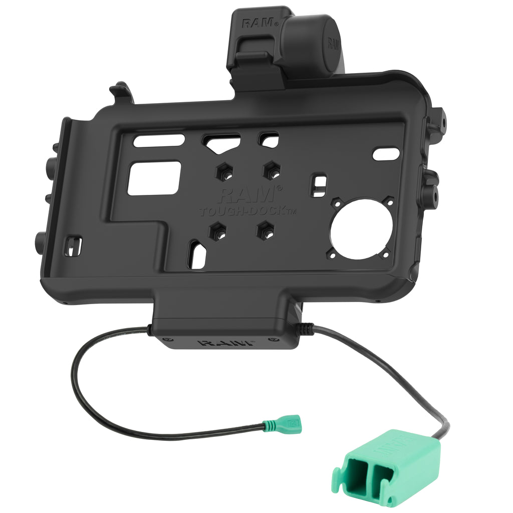 RAM Laag Profiel Aangedreven Dock + Dual USB voor Tab Active5 & 3 - RAM Mounts RAM-HOL-SAM58PD2TU afbeelding 2