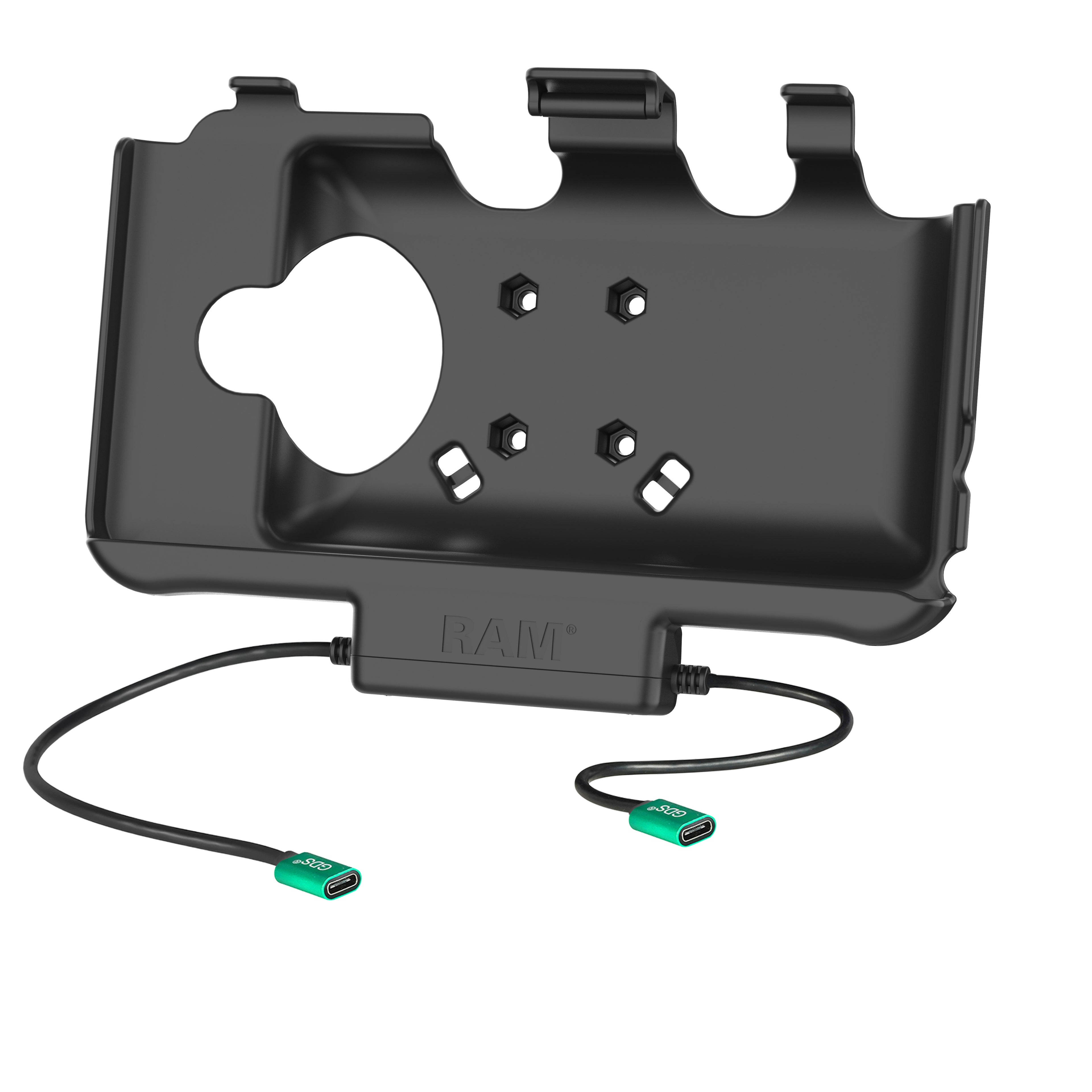 RAM USB-C Powered Dock + USB-C Data voor Samsung Tab Active5 & 3 - RAM Mounts RAM-HOL-SAM60CP-CU afbeelding 2