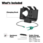 RAM USB-C Gevoede Dock + USB-A & RJ45 Data voor Samsung Tab Active5 & 3 - RAM Mounts RAM-HOL-SAM60CP-RJ45AU afbeelding 5