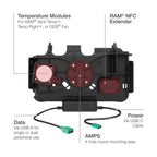 RAM EZ-Roll'r™ Modulaire Power + Enkel USB Dock Samsung Tab Active5 & 3 - RAM Mounts RAM-HOL-SAM60CPN-1AU afbeelding 4