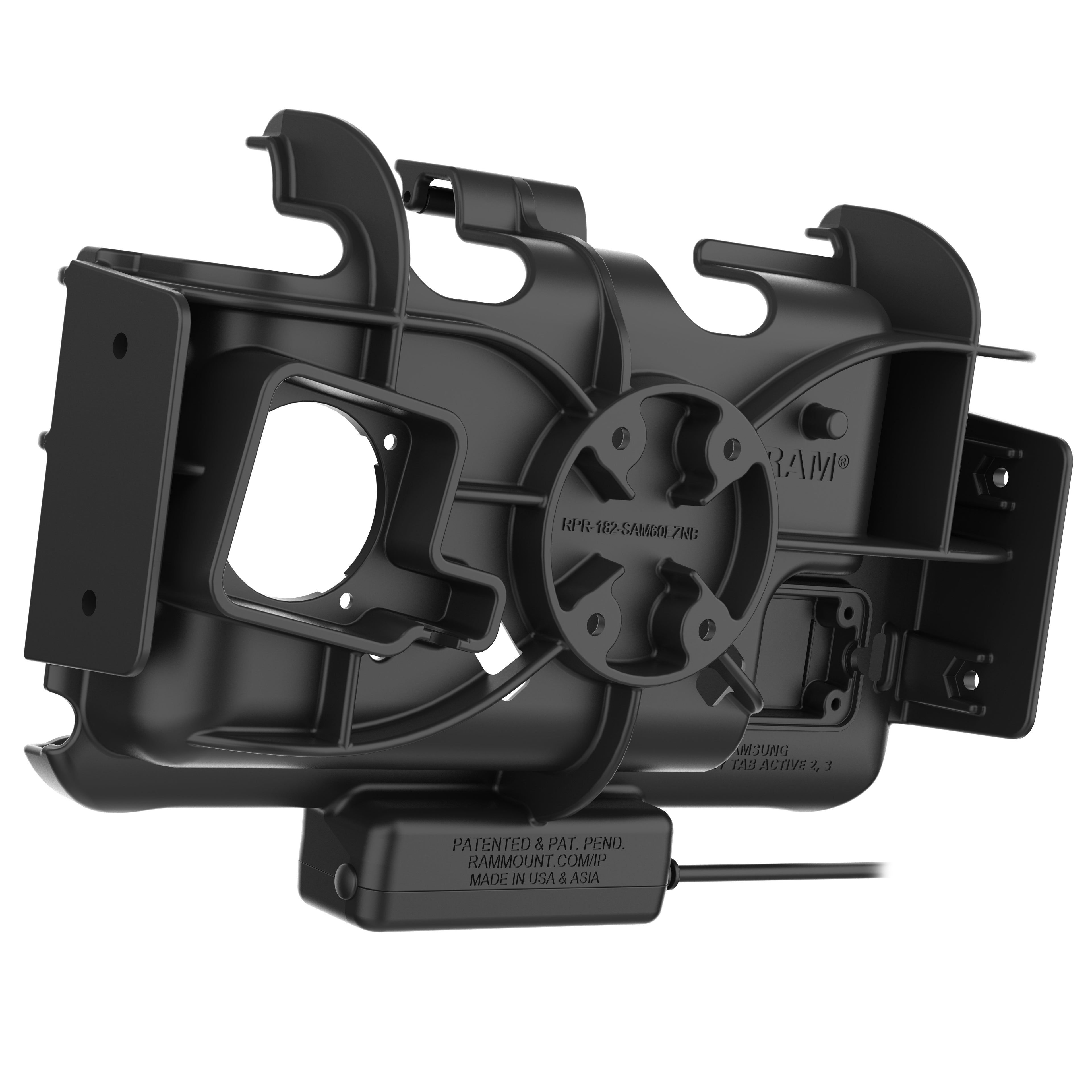 RAM EZ-Roll'r™ Modulair USB-C Aangedreven Dock voor Samsung Tab Active5 & 3 - RAM Mounts RAM-HOL-SAM60CPNU afbeelding 3