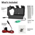 RAM Power + Dubbele USB Dock voor Tab Active5 & 3 met Speaker Box - RAM Mounts RAM-HOL-SAM61PD2U afbeelding 5