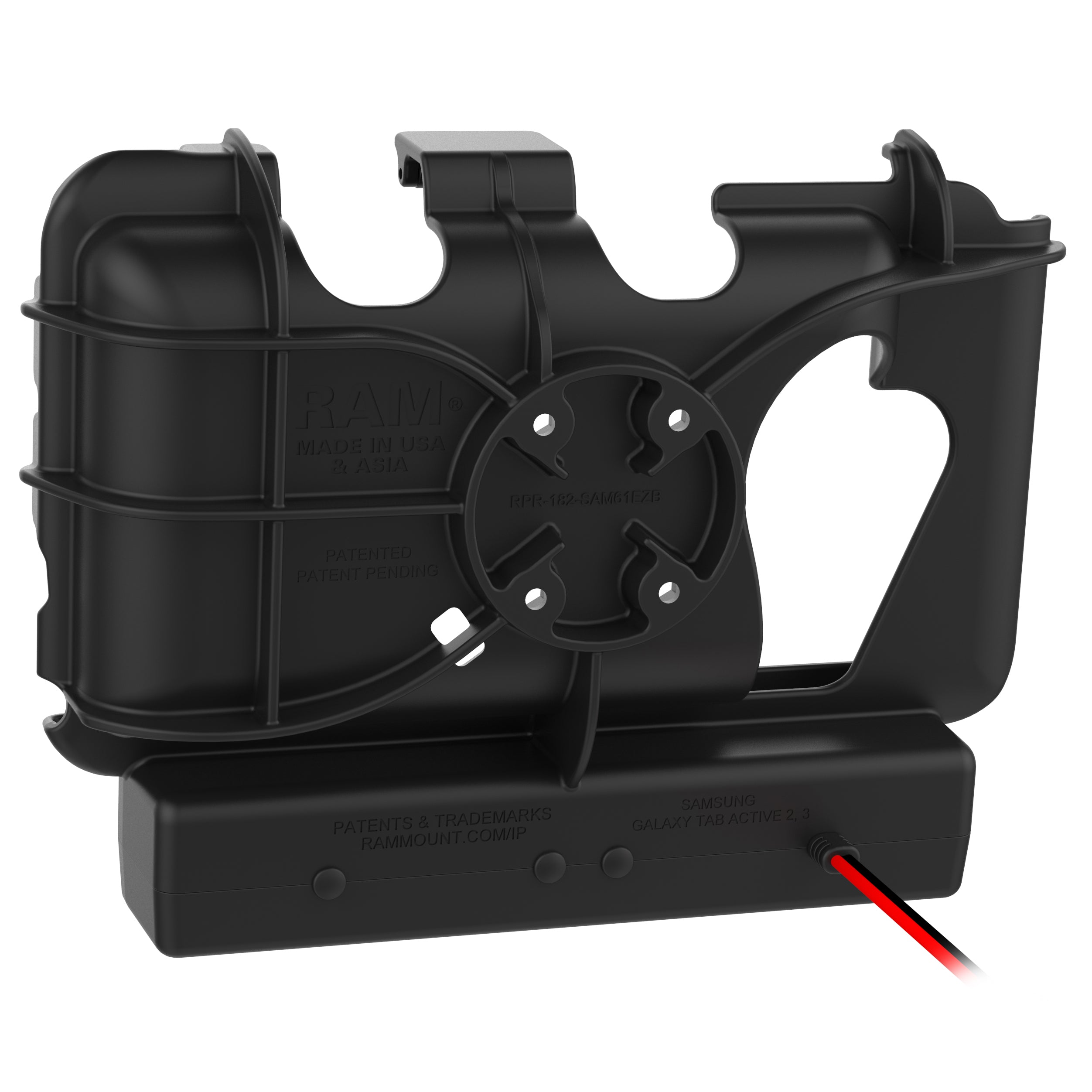 RAM Aangedreven Dock voor Tab Active5 & 3 met Luidsprekerbox - RAM Mounts RAM-HOL-SAM61PU afbeelding 3