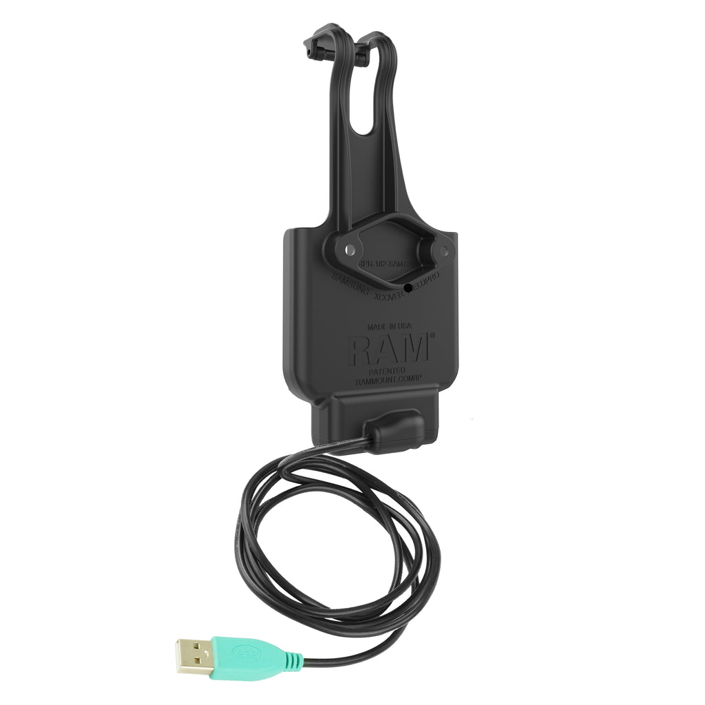 RAM Powered Dock voor Samsung XCover FieldPro - RAM Mounts RAM-HOL-SAM72PU afbeelding 4