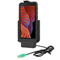 RAM EZ-Roll'r gegolfde dock voor Samsung xcover 5 met RAM skin - RAM Mounts RAM-HOL-SAM79PU