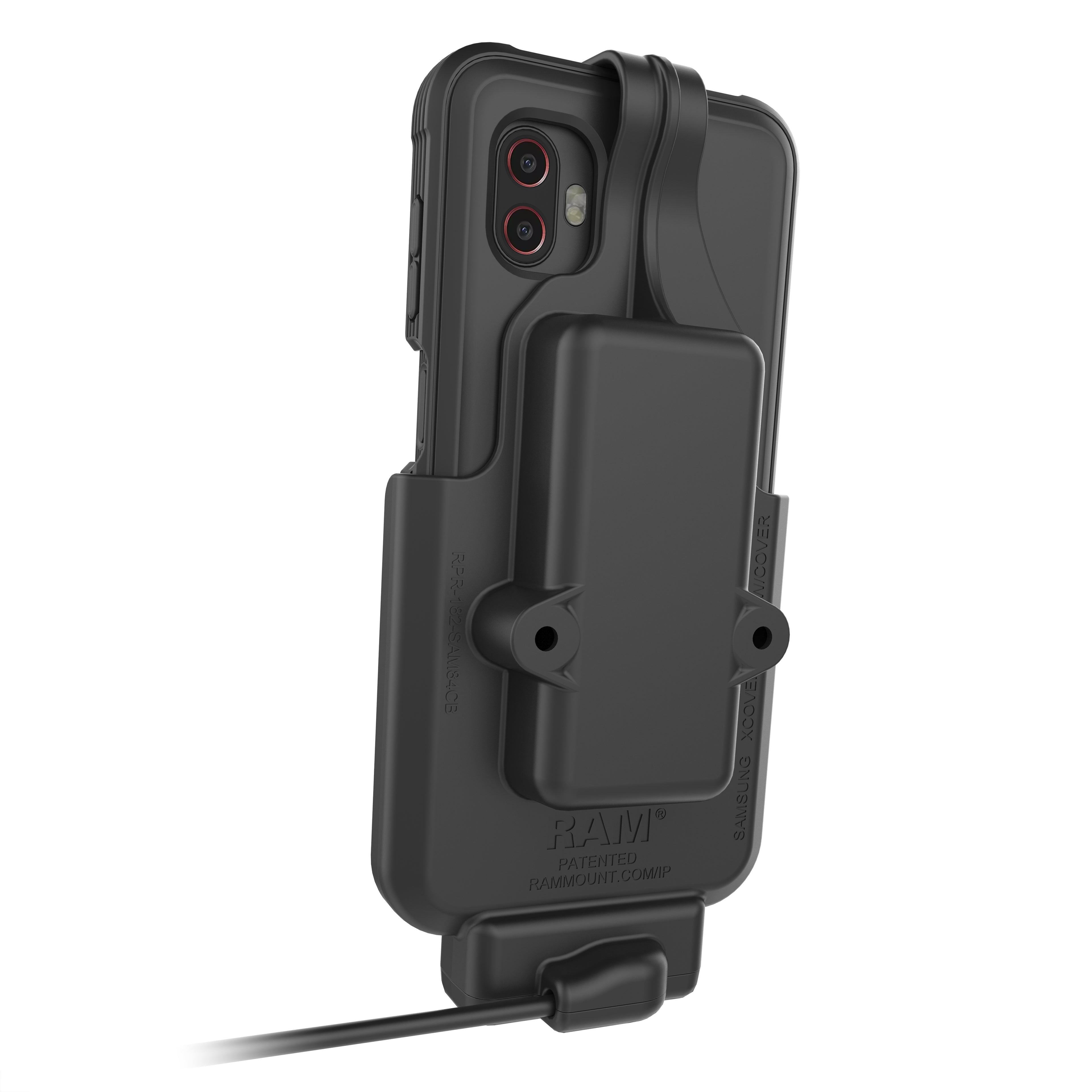 RAM EZ-Roll'r™ Docking station voor XCover7, 7 Pro & 6 Pro met OEM of RAM Skin™ - RAM Mounts RAM-HOL-SAM84CP-1U afbeelding 4