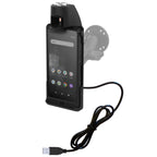 RAM EZ-Roll'r™ Oplaadbaar, vergrendelbaar dock voor Sonim XP10 - RAM Mounts RAM-HOL-SNM4PLU afbeelding 1