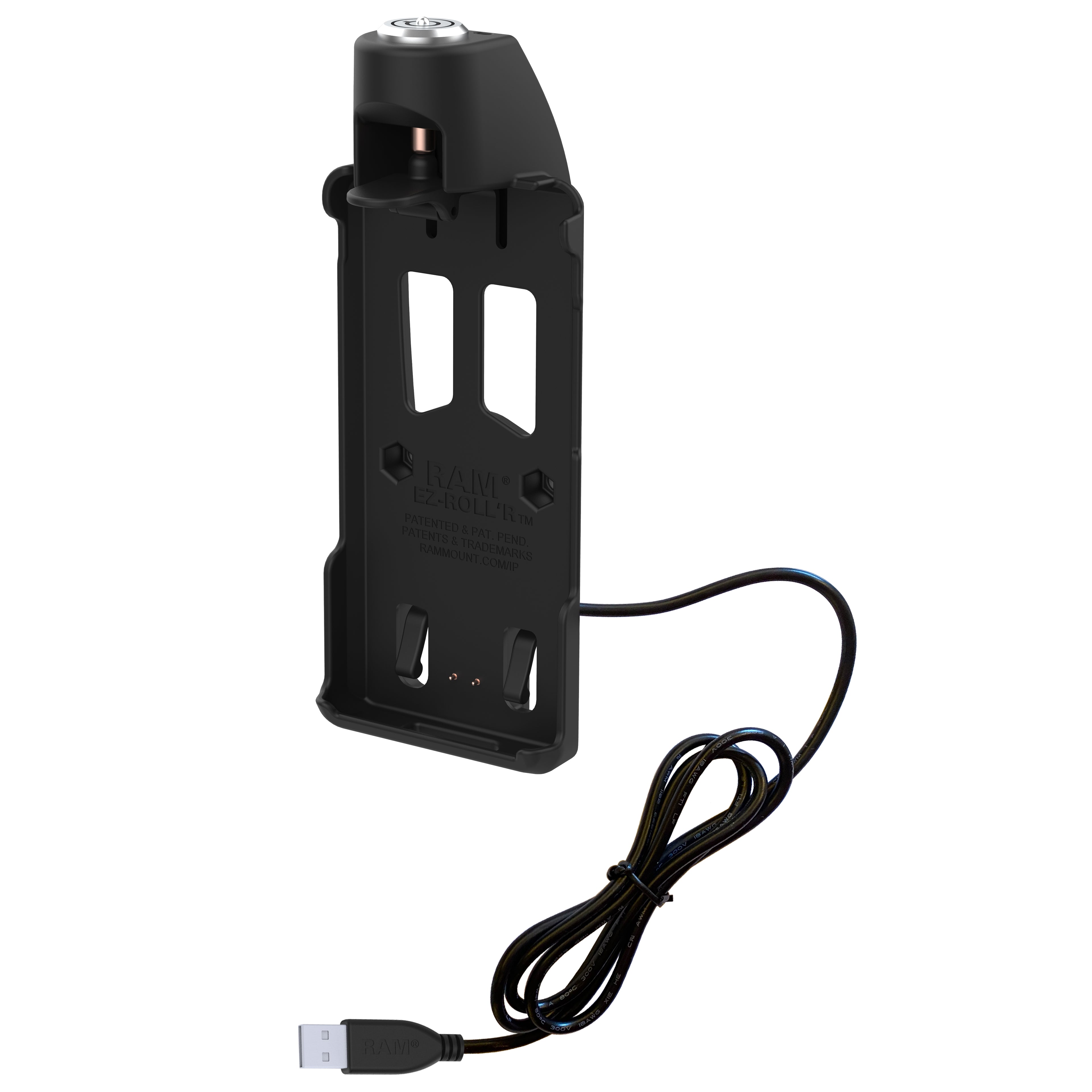 RAM EZ-Roll'r™ Oplaadbaar, vergrendelbaar dock voor Sonim XP10 - RAM Mounts RAM-HOL-SNM4PLU afbeelding 2