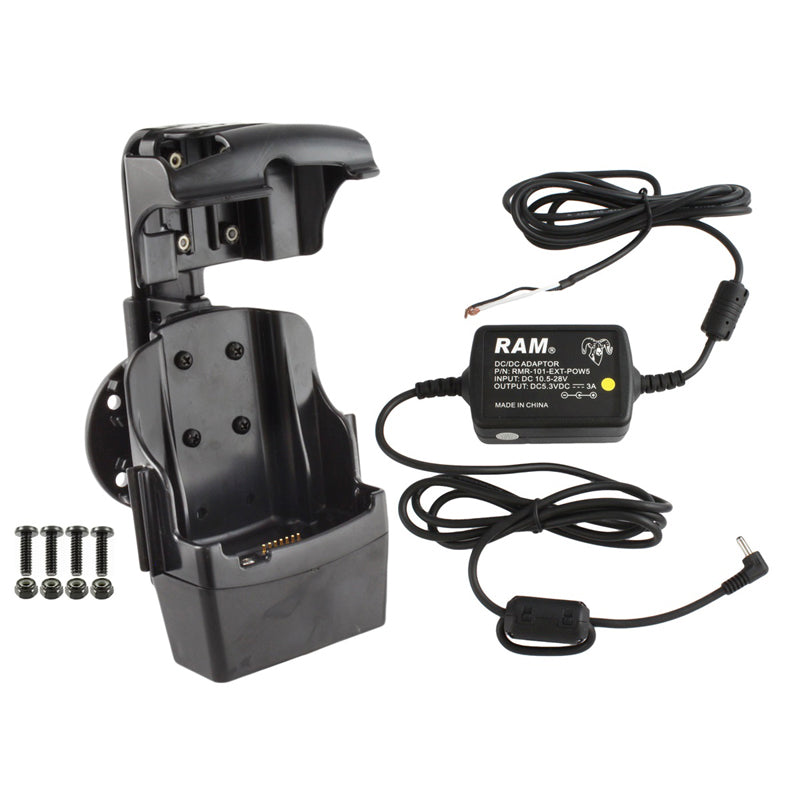 RAM quick draw jr aangedreven dock voor motorola MC5590 hardwire oplader - RAM Mounts RAM-HOL-SYM3PE-RAY1U