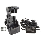 RAM Quick-Draw™ Jr aangedreven Dock voor Motorola MC5590 - Sigarettenaansteker Lader - RAM Mounts RAM-HOL-SYM3PECU afbeelding 1