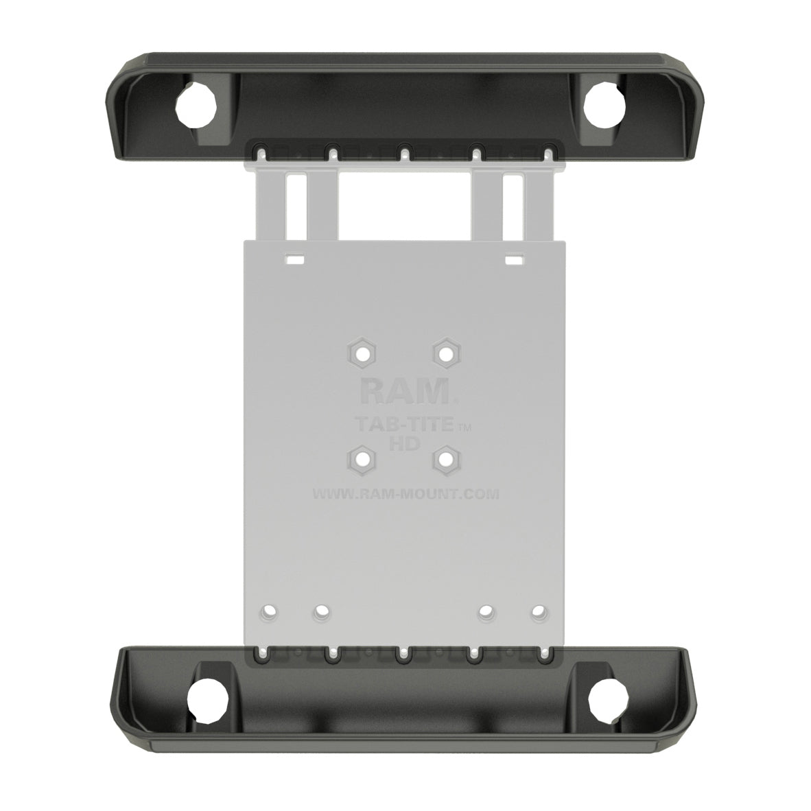 RAM Tab-Tite™ eindkappen voor Apple iPad Gen 1-4 + meer - RAM Mounts RAM-HOL-TAB3-CUPSU afbeelding 2