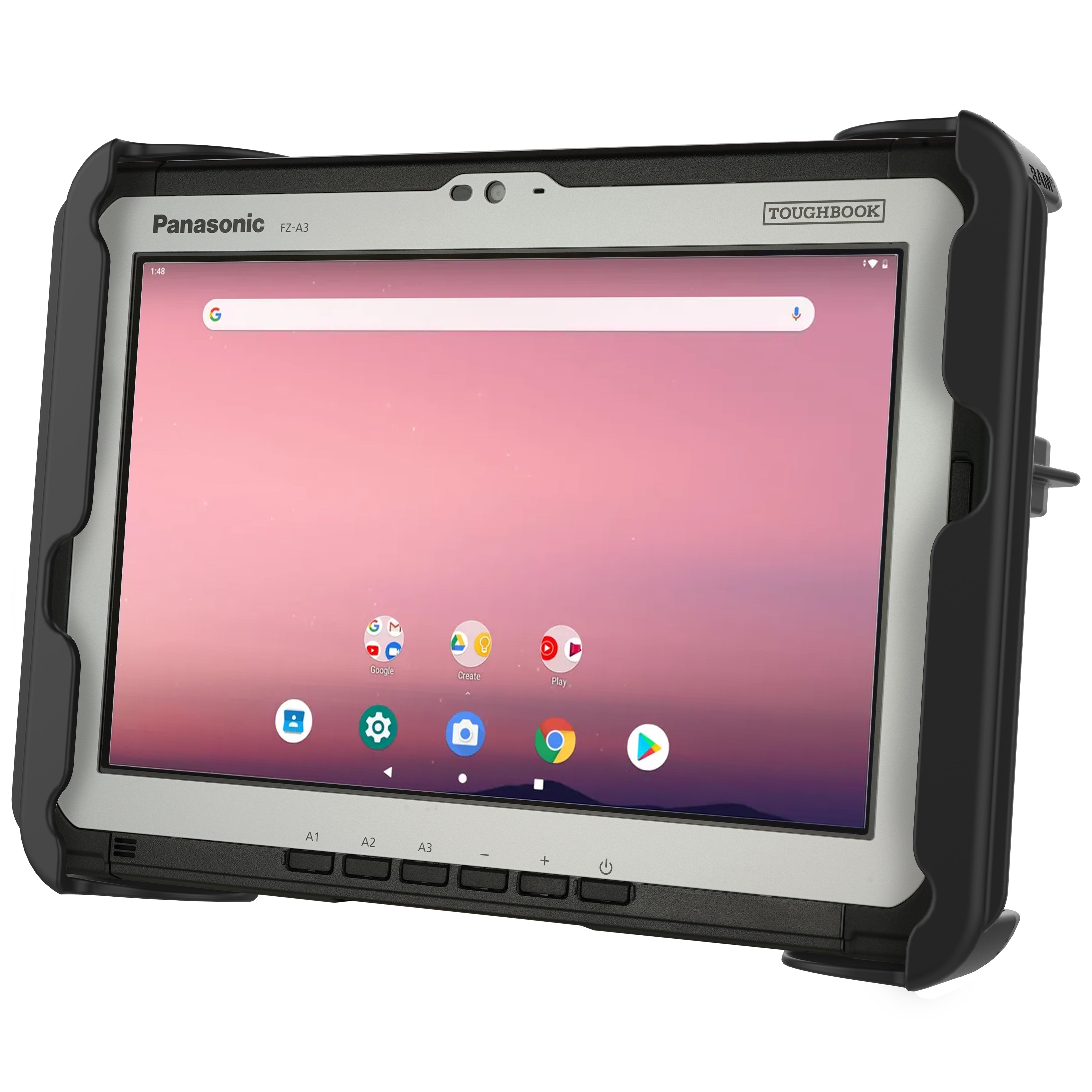 RAM Tab-Tite™ Houder voor Panasonic FZ-G2 & FZ-A3, Getac UX10 + More - RAM Mounts RAM-HOL-TAB34U afbeelding 1