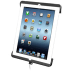 RAM tab dock voorzien van een veerbelastinghouder voor de Apple iPad gen 4 - RAM Mounts RAM-HOL-TABD14U