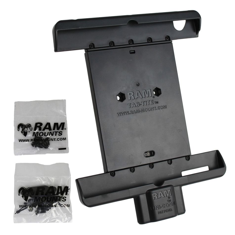 RAM Tab-Dock™ Voorzien van veerbelading Houder voor de Apple iPad Gen 2 - RAM Mounts RAM-HOL-TABD7U afbeelding 1