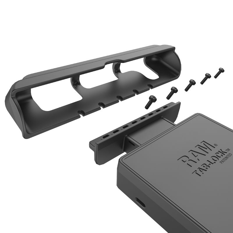 RAM Tab-Lock™ tablethouder voor Apple iPad Gen 1-4 met hoes + meer - RAM Mounts RAM-HOL-TABL17U afbeelding 6