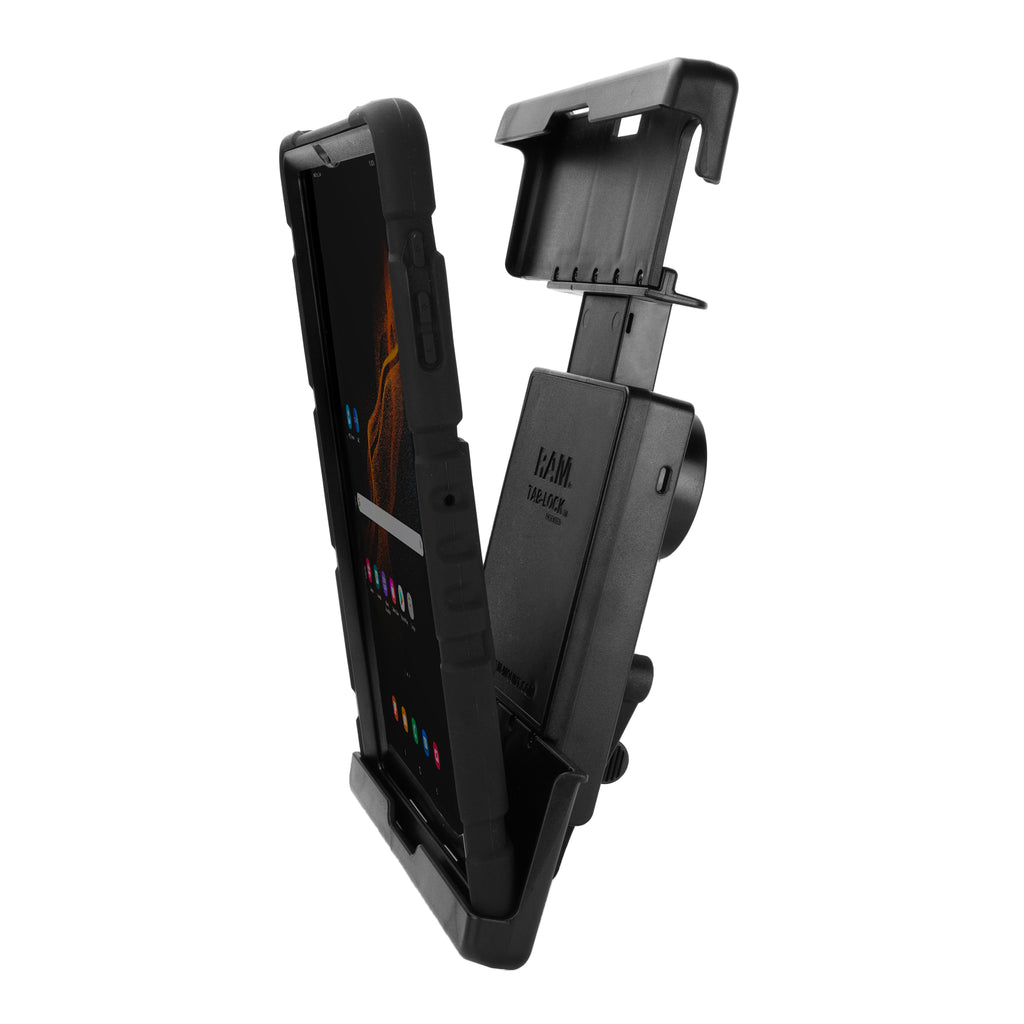 RAM Tab-Lock™ houder voor Samsung Tab S7+, S7 FE, S8+ en S9+ met hoesje - RAM Mounts RAM-HOL-TABL36U afbeelding 4