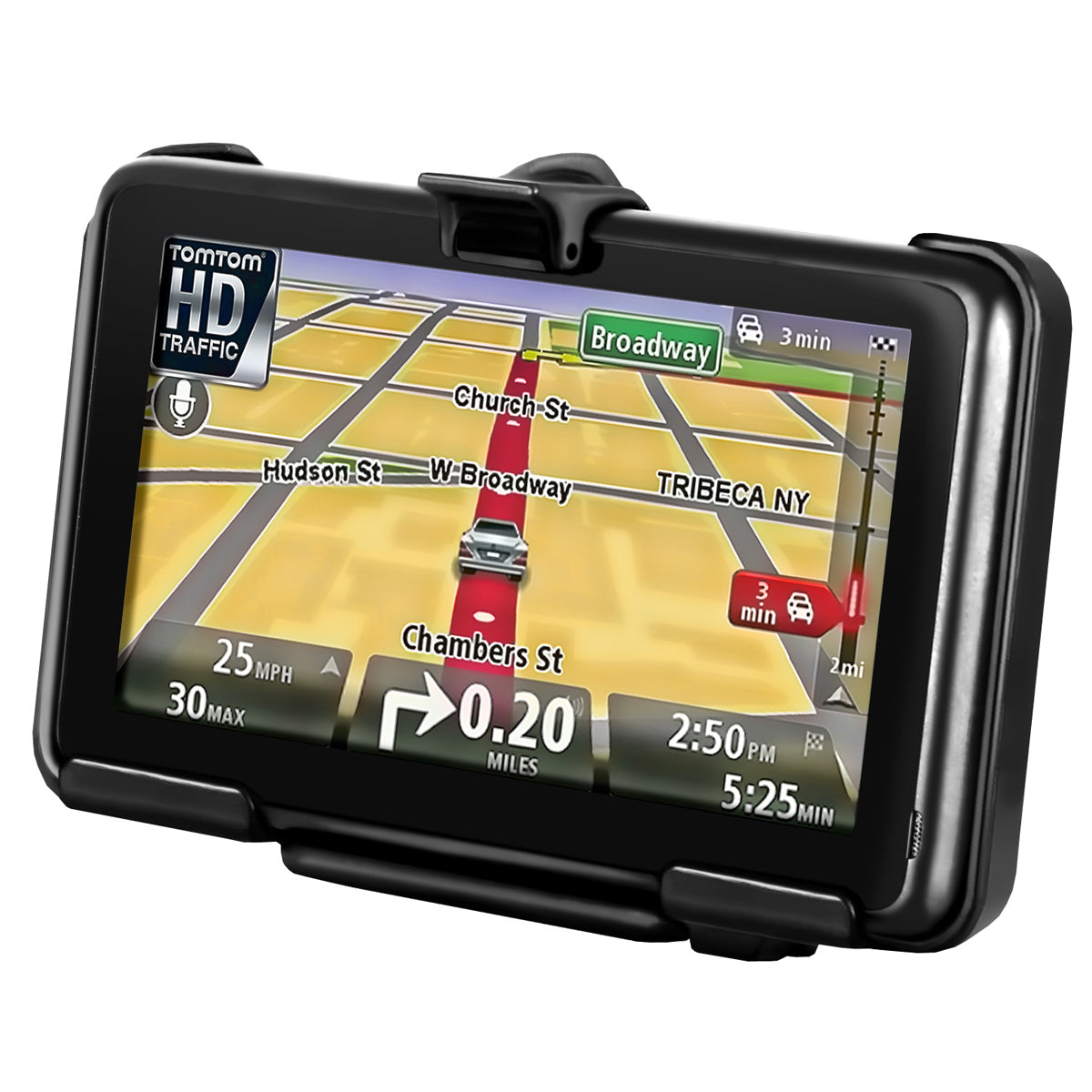RAM EZ-Roll'r cradle voor tomtom 2535 m live 2535 tm wte - RAM Mounts RAM-HOL-TO11U