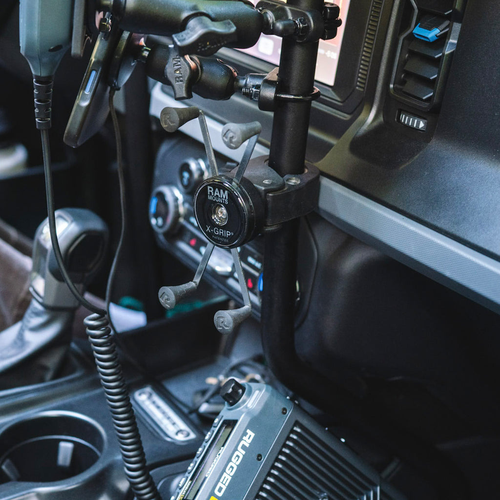 RAM X-Grip® Grote Telefoonhouder met Lage Profiel Kleine Tough-Claw™ - RAM Mounts RAM-HOL-UN10-400-2U afbeelding 6