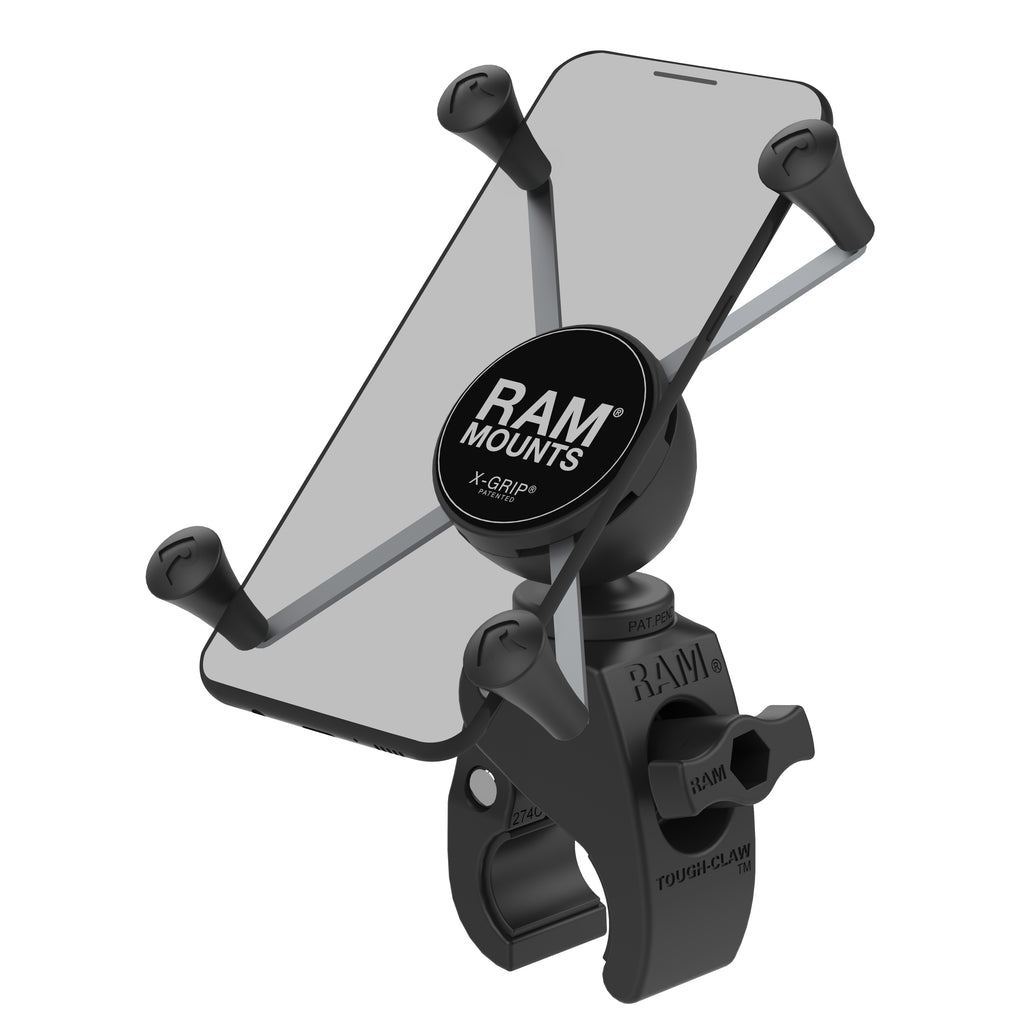 RAM X-Grip grote telefoonhouder met RAM snap link tough claw - RAM Mounts RAM-HOL-UN10-400U