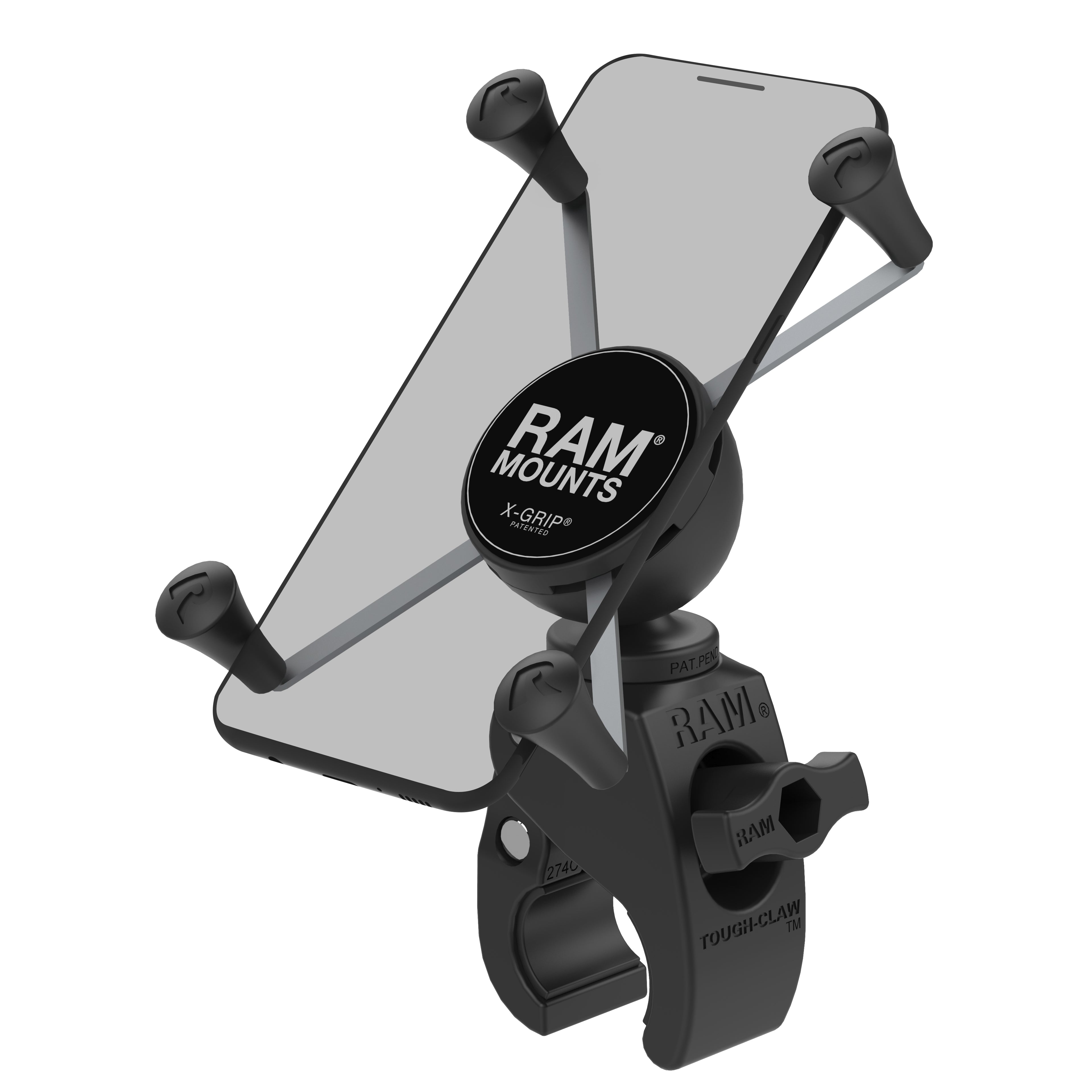 RAM X-Grip® Grote Telefoonhouder met RAM Snap-Link™ Tough-Claw™ - RAM Mounts RAM-HOL-UN10-400U afbeelding 1